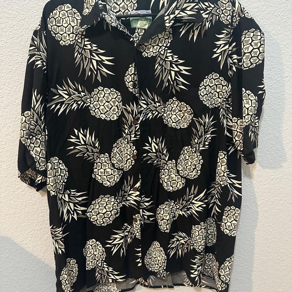 Hawaiian Pineapple Top by Reyn Spooner